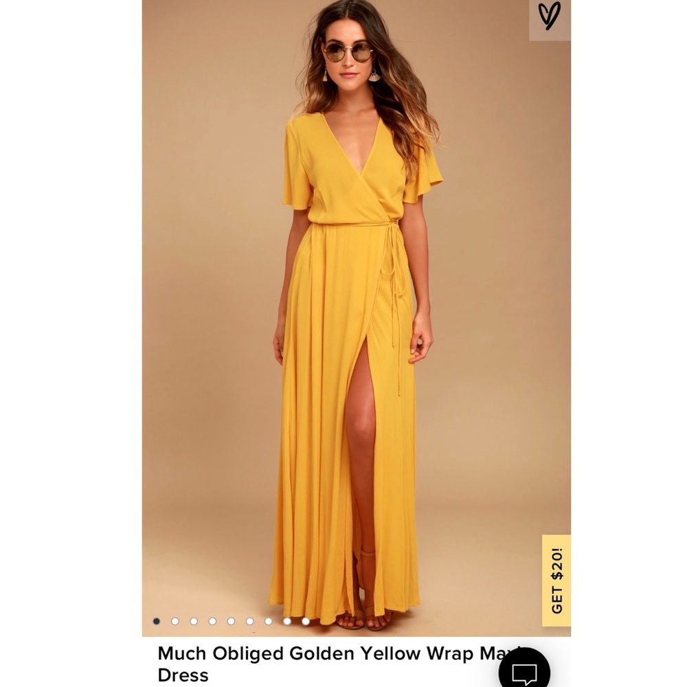 Lulu’s Maxi Wrap Dress